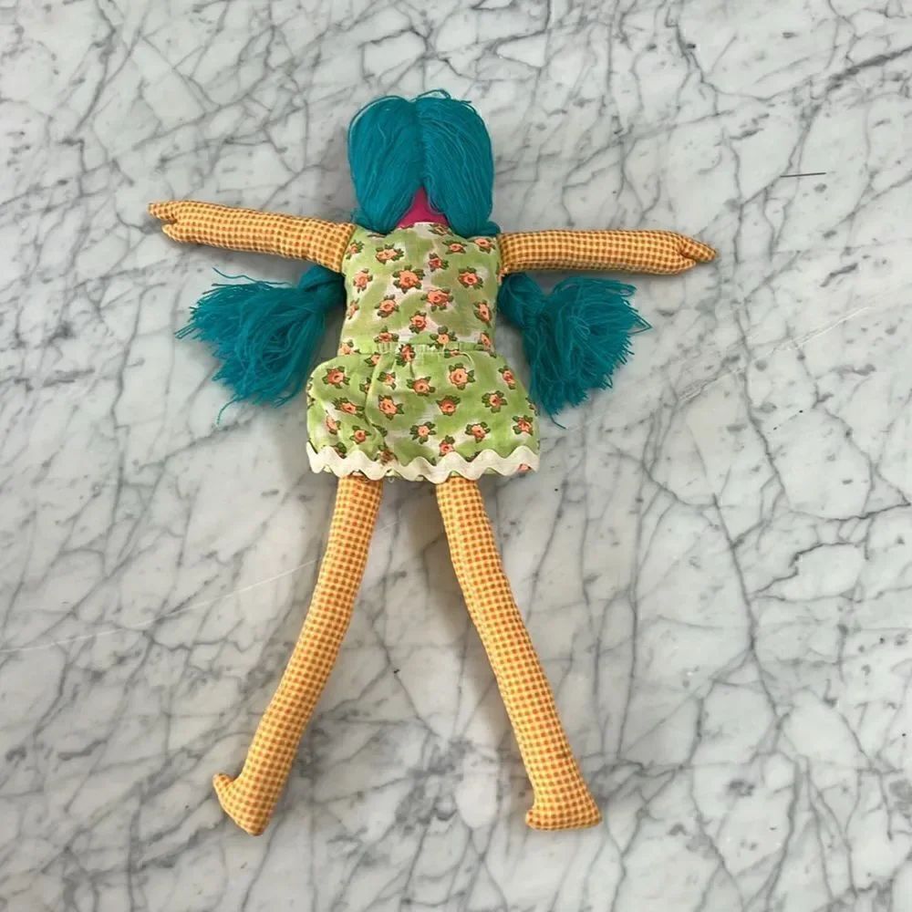 Handmade Cloth Rag Doll OS - Picture 5 of 8
